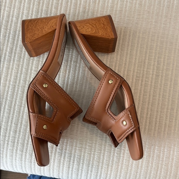 Steven New York H inspired sandals 6 tan - Picture 4 of 6